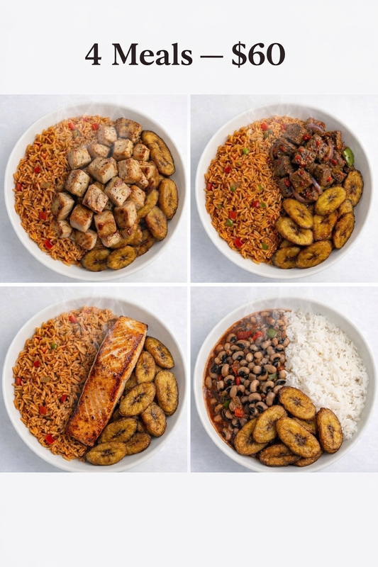 Chef’s Weekly Meal Pack — 4 Meals